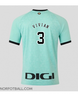 Billige Fotballdrakt Athletic Bilbao Dani Vivian #3 Replika Tredjedrakt 2025-26 Kortermet Billige Fotballdrakt Athletic Bilbao Dani Vivian #3 Replika Tredjedrakt 2025-26 Kortermet